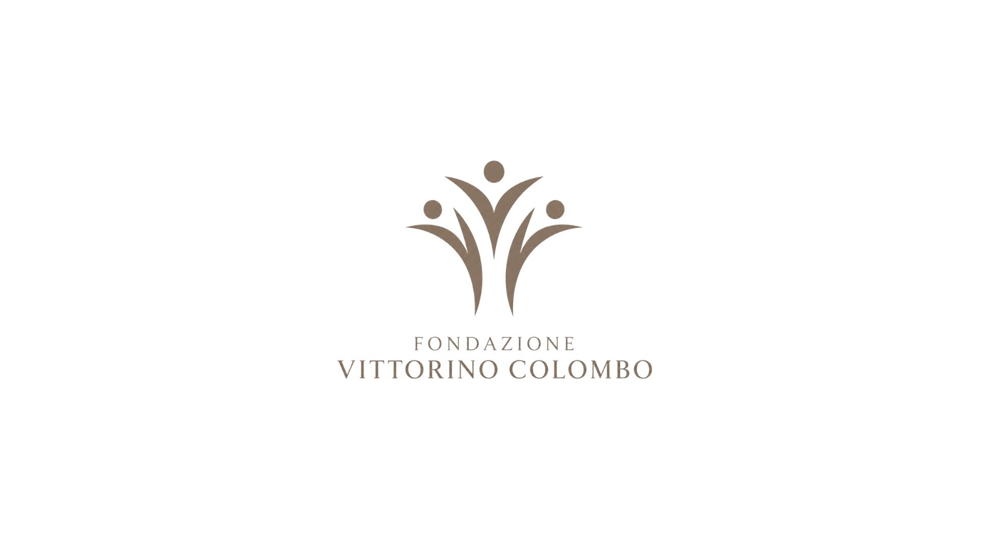 Logo della Fondazione Vittorino Colombo su sfondo bianco